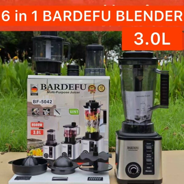 3L Quality Bardefu 6in1 blender 9500W