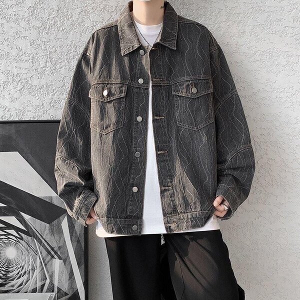 Veste en jean décontractée