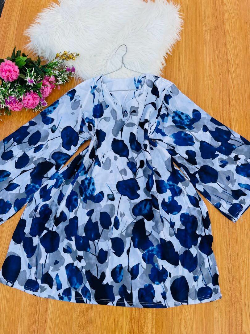 Short bubu with Long sleeve and pocket