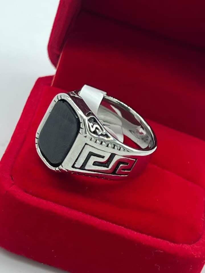 Bague or plaqué inoxydable et durable