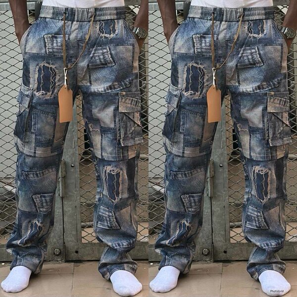 Pantalons cargo décontractés