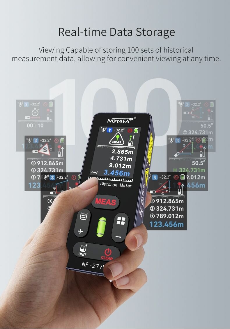 Télémètre laser NOYAFA 100 m