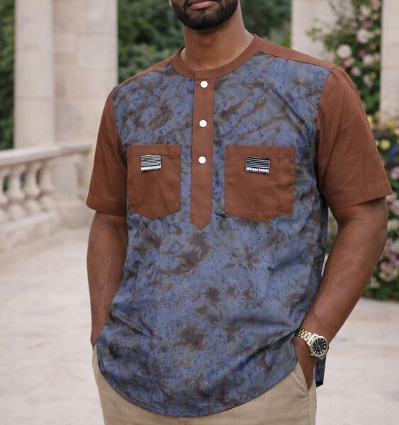 Chemise style africain