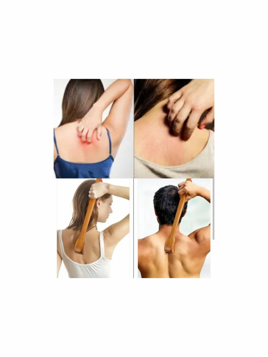 Grattoir à dos en bambou écologique