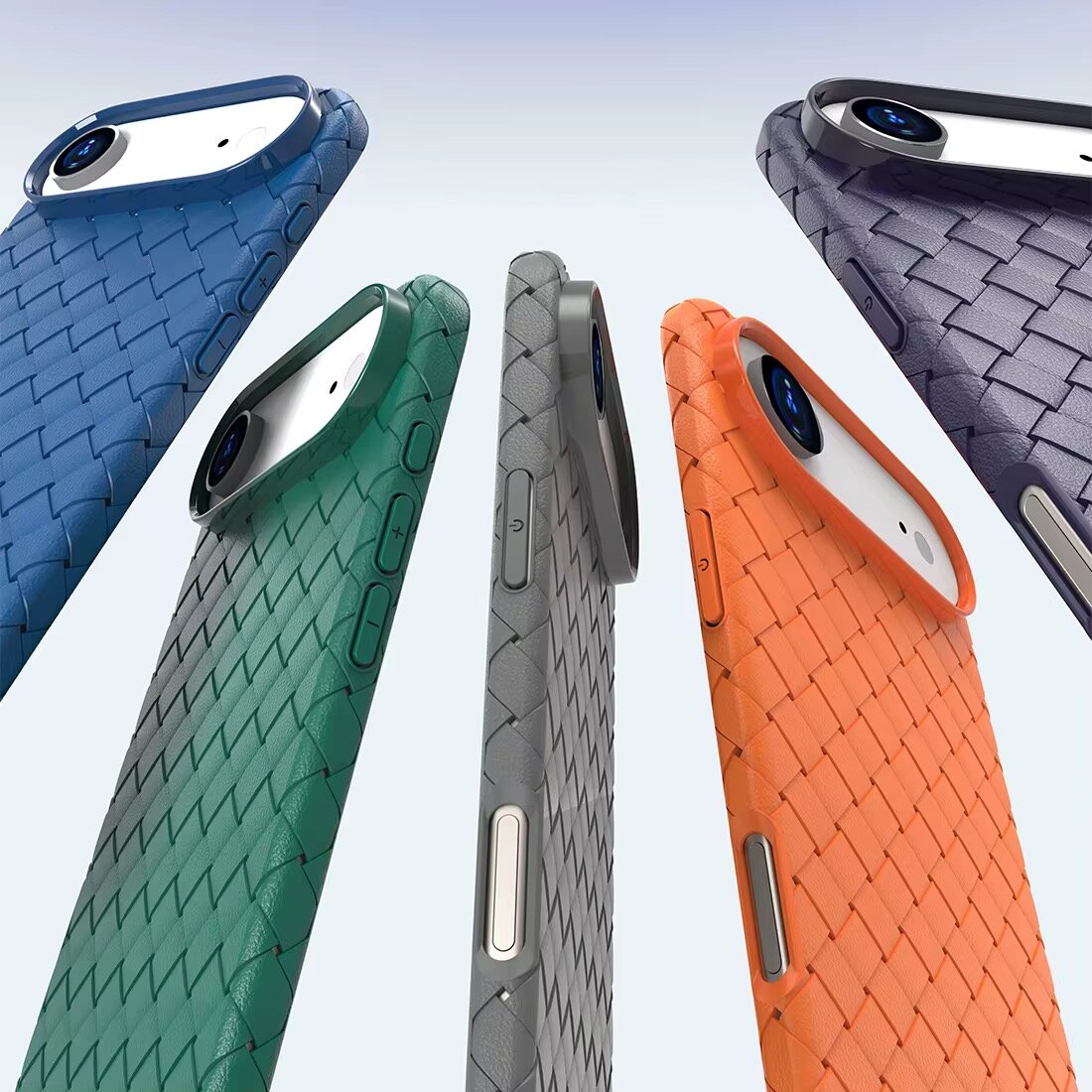 Coque iPhone tressée élégante