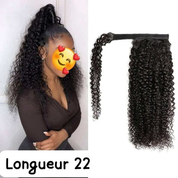 Extension de cheveux bouclés