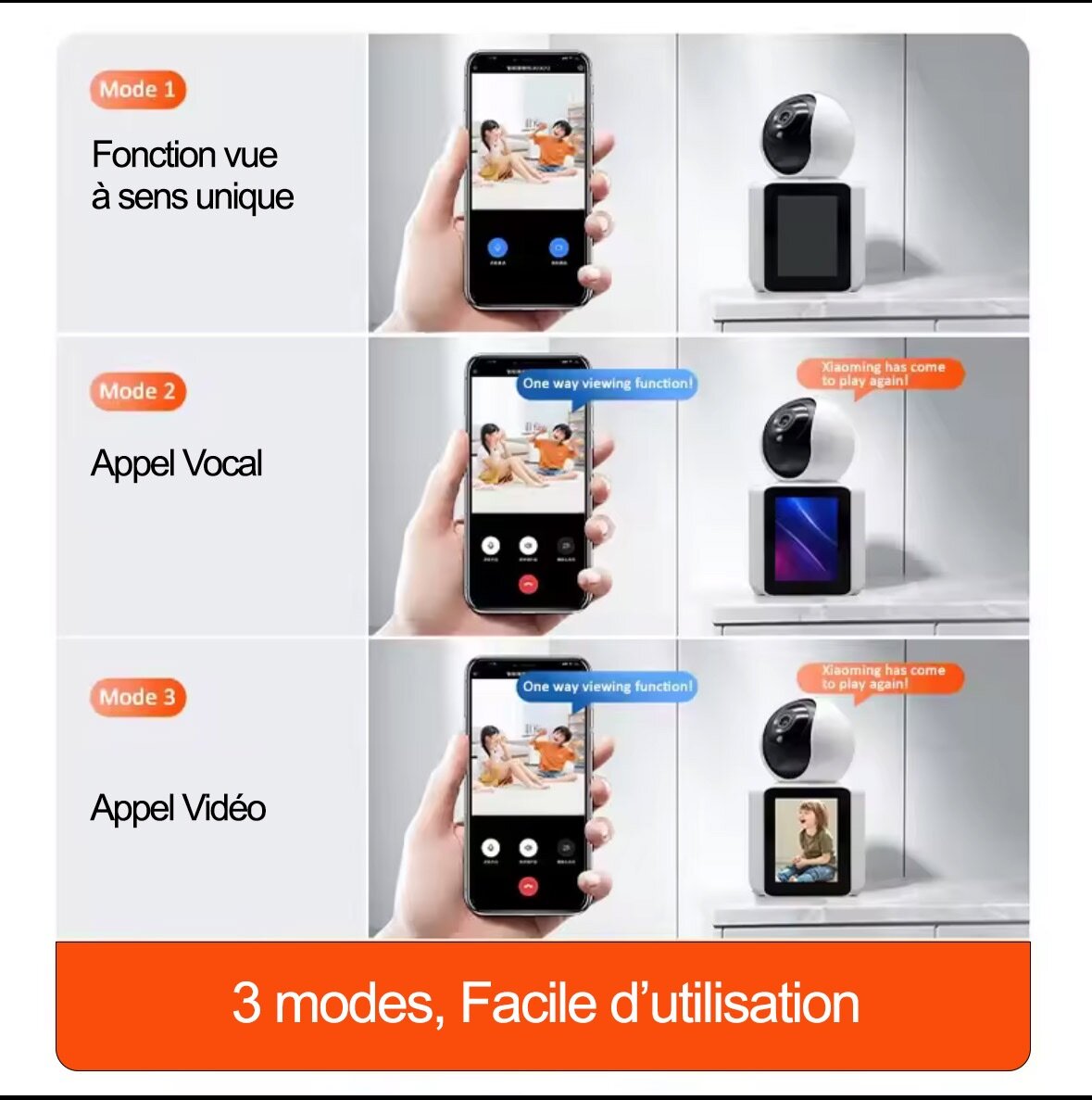 Caméra de surveillance bébé