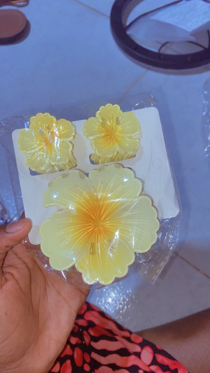 Ensembles de fleurs barrettes