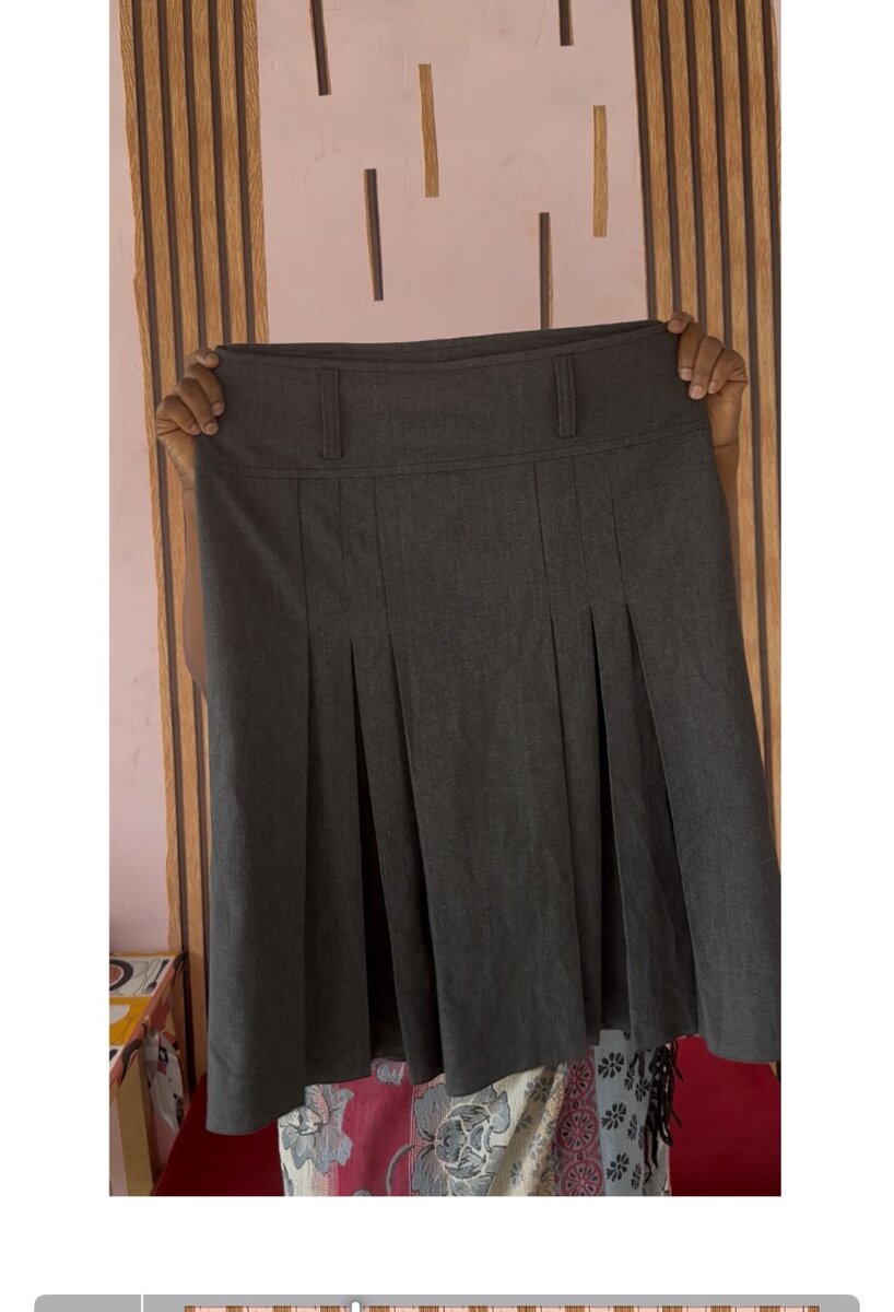 Jupe plissée élégante femme