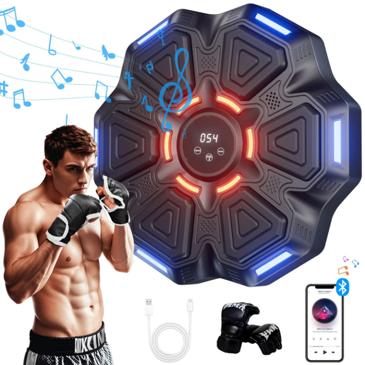 Cible de boxe lumineuse LED
