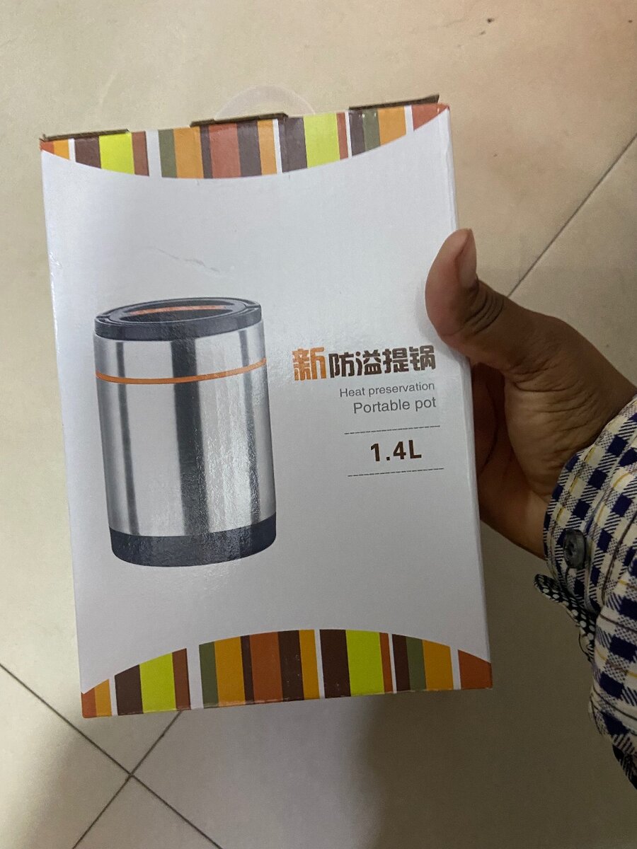 Insulated Stainless Steel Vacuumed Food Flask