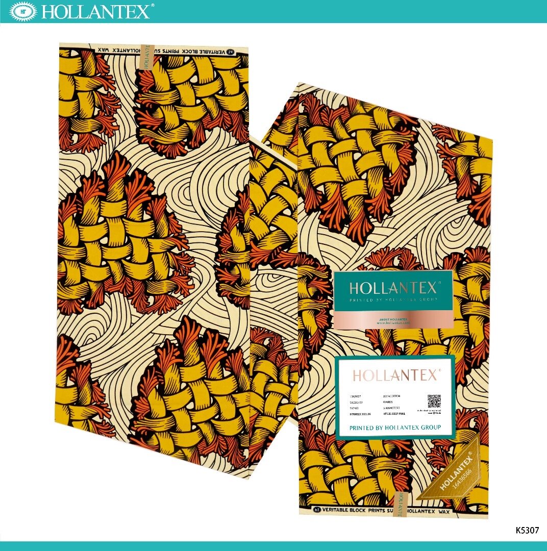 Tissu Wax Africain Coloré