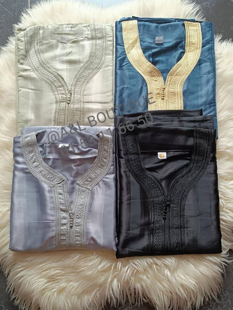 Boubou marocain manche courte