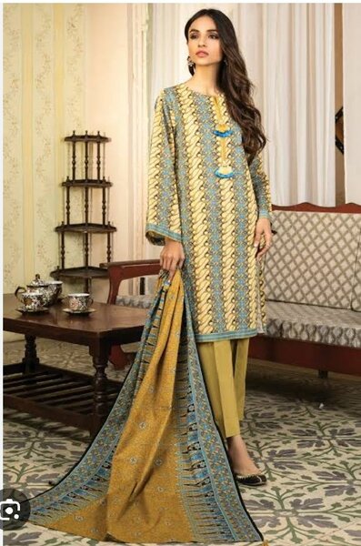 3 piece suit lawn
