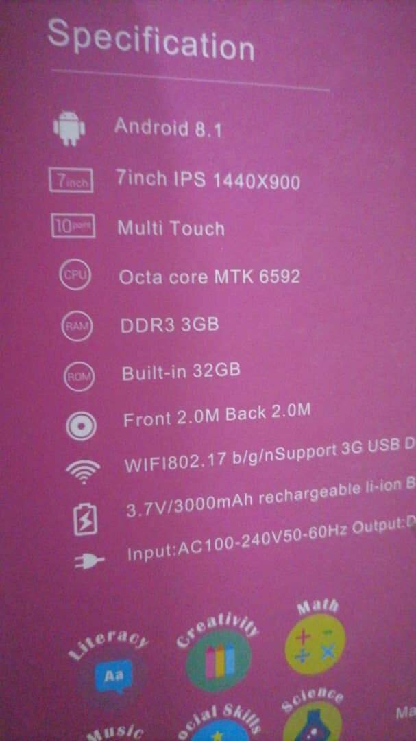 TABLETTE ÉDUCATIVE K60 (3/32)