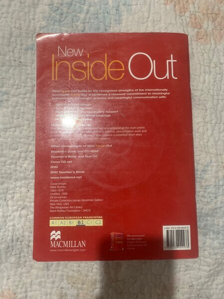 New Inside Out Students Book and Work Book B2