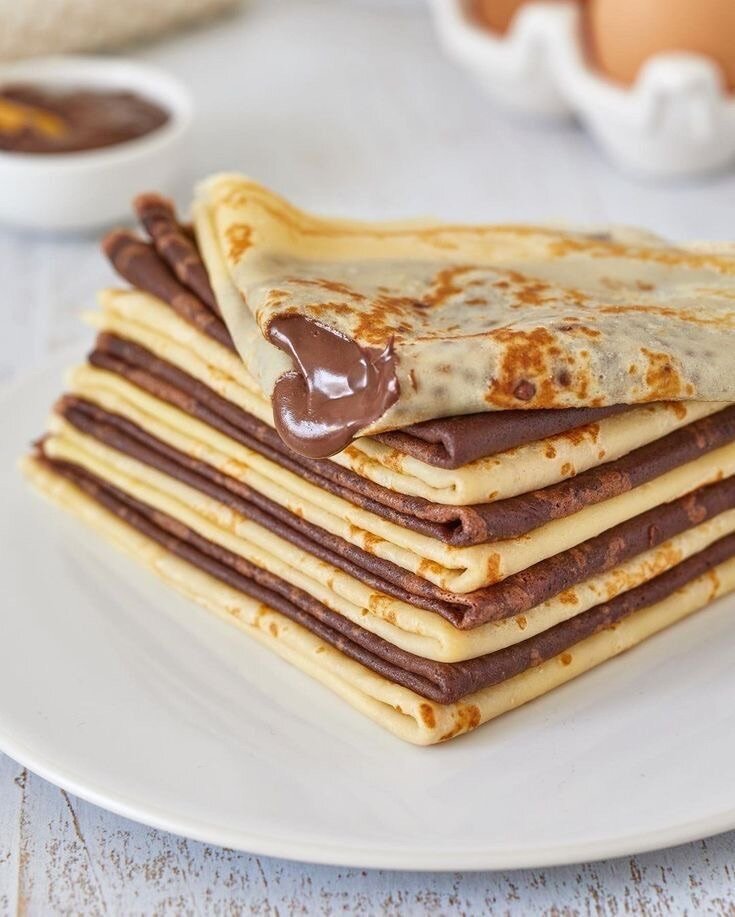 Crêpes au nutella
