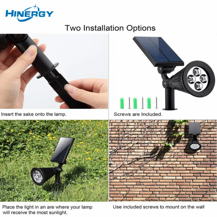 Projecteur Solaire Étanche Hinergy