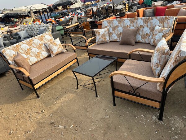 Fauteuil en fer forgé