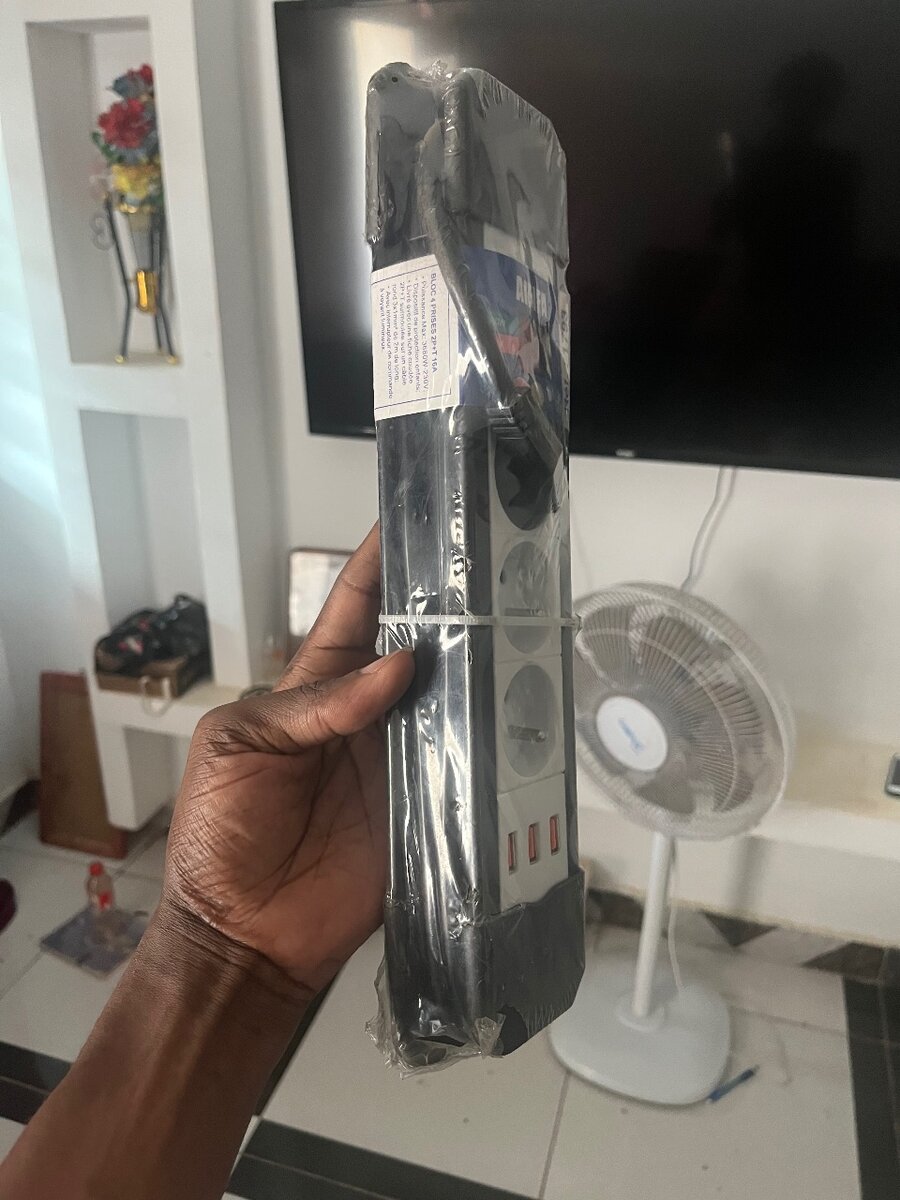 Bloc Multiprise 3 Prises USB