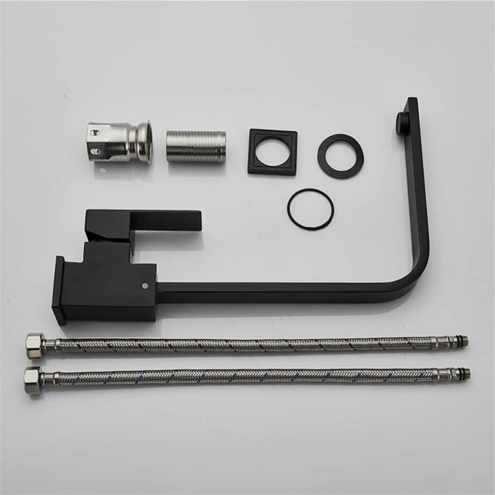 Sleek Black Kitchen Faucet