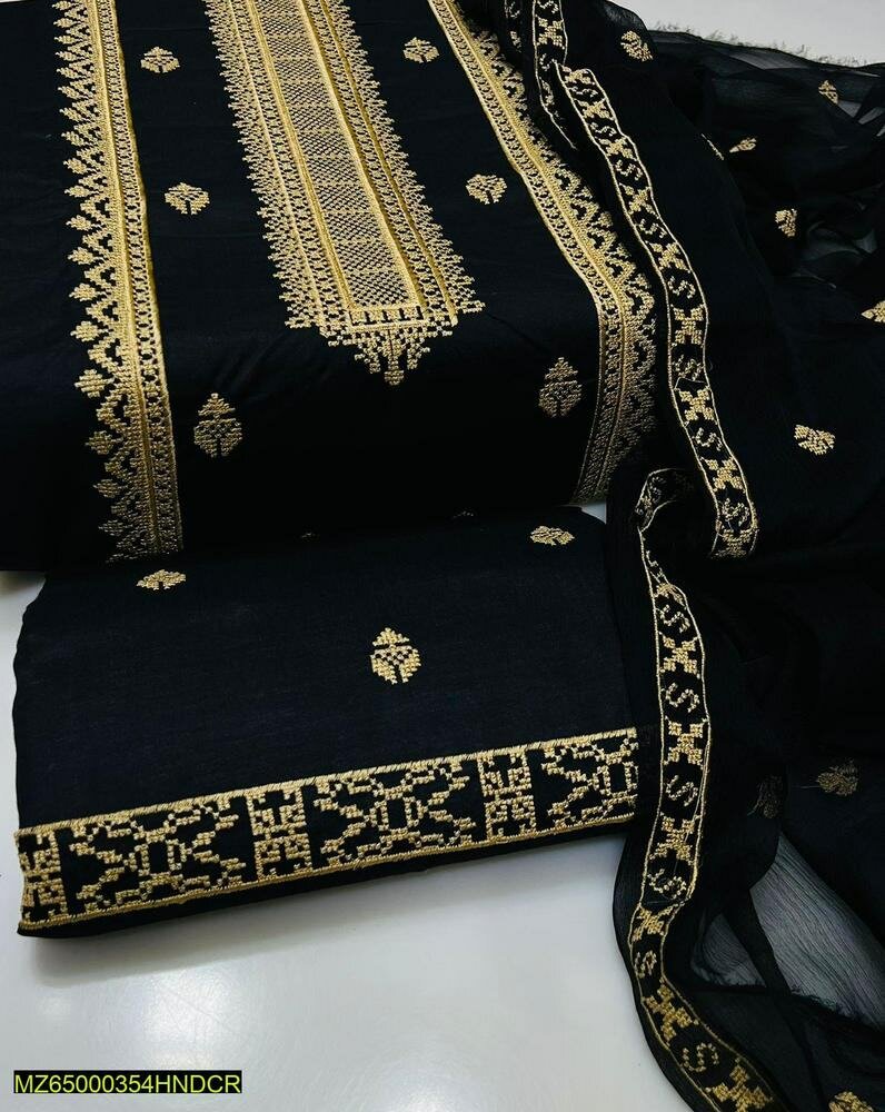 Cotton Embroidery suit