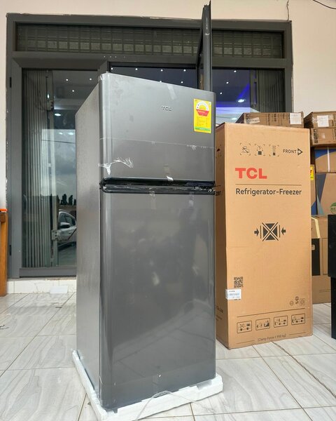 TCL 118 Litres Top Freezer - Double Door Refrigerator