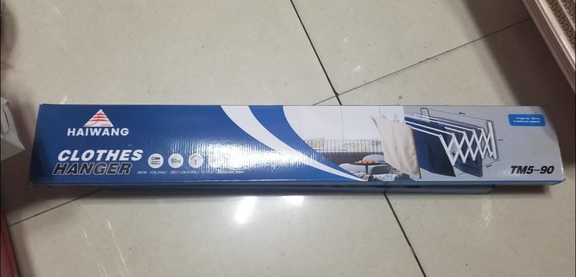 Séchoir mural extensible 90cm