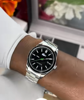 Montre homme Luxe en Acier - Argent