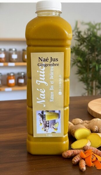 Jus de Gingembre  curcuma 1L
