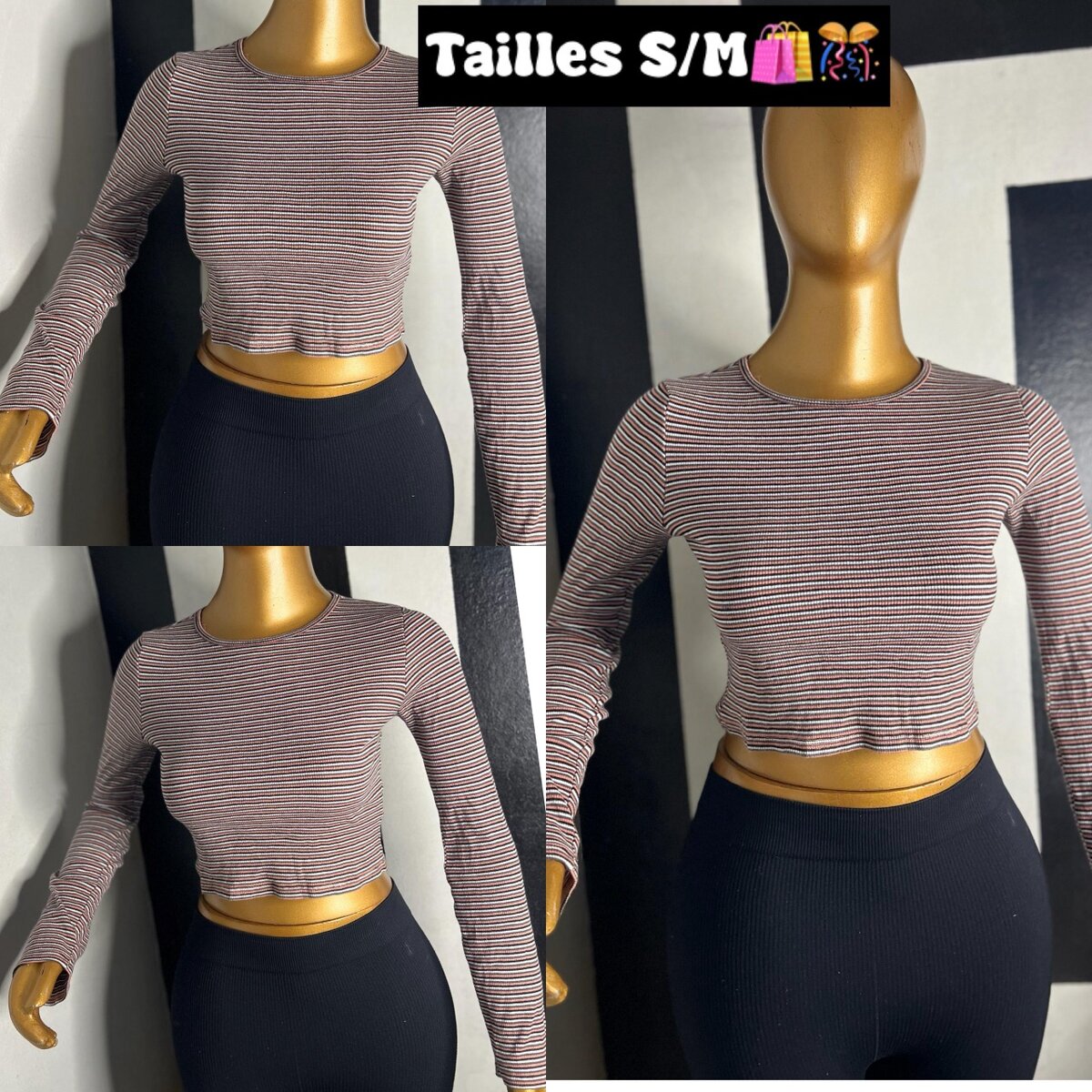 Haut court femme chic