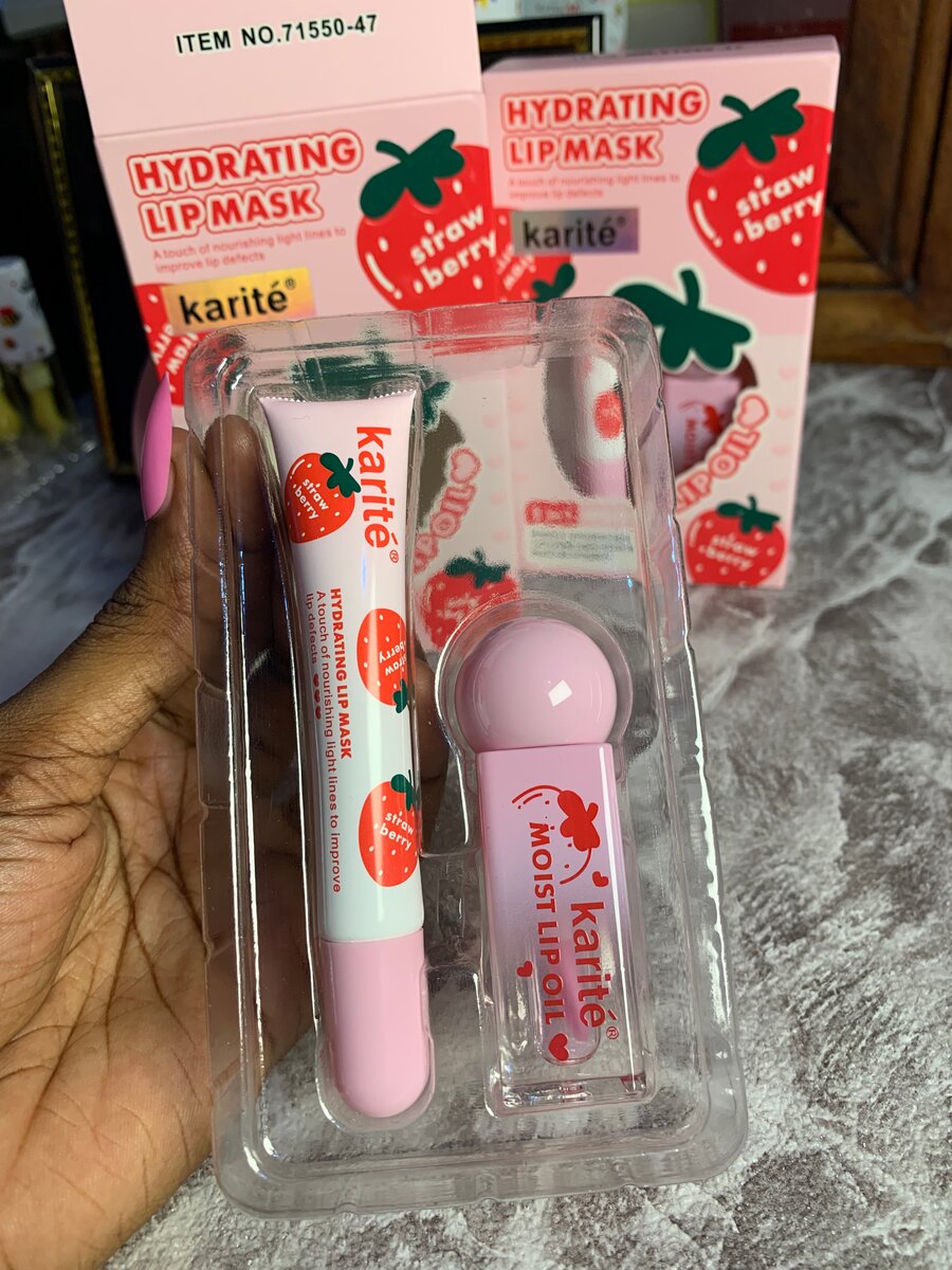 Masque Lèvres Hydratant Fraise Karité