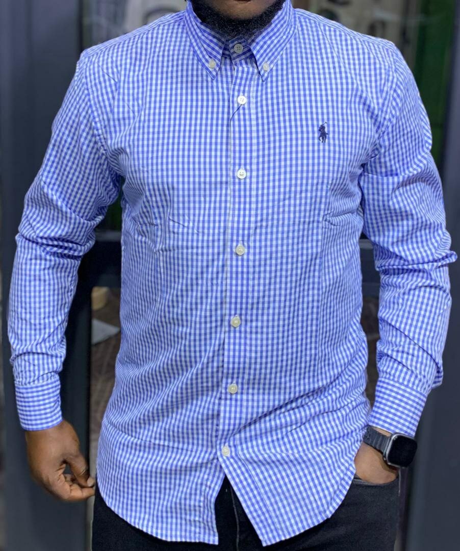 Chemise homme à carreaux élégante