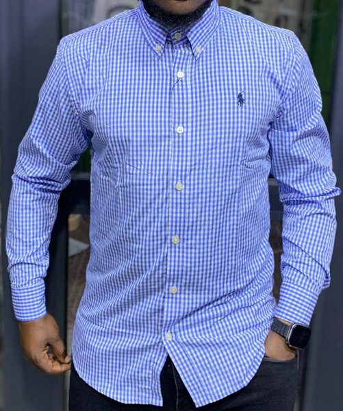 Chemise homme à carreaux élégante