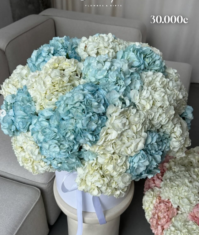 Букет гортензий