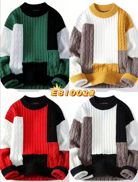 Pull en tricot d'hiver