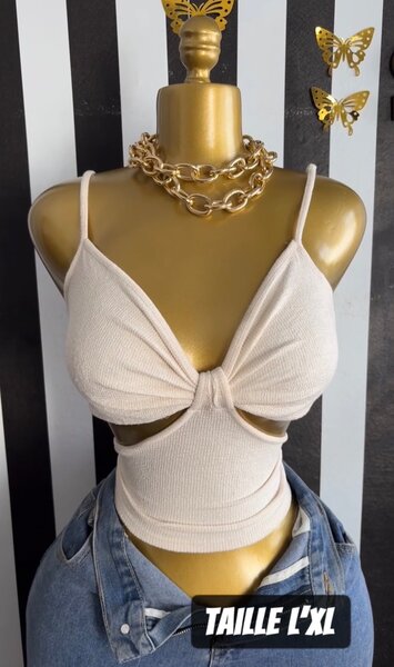 Haut à bretelles femmes