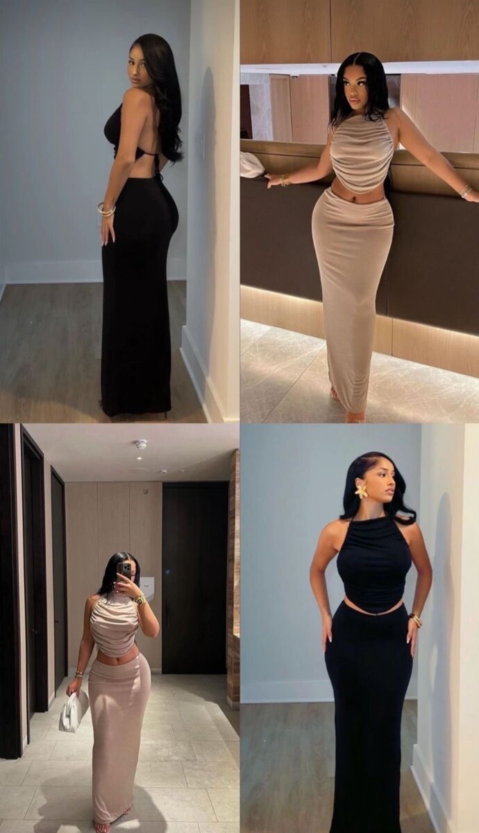 Robe Femme Dos Nu Élégante