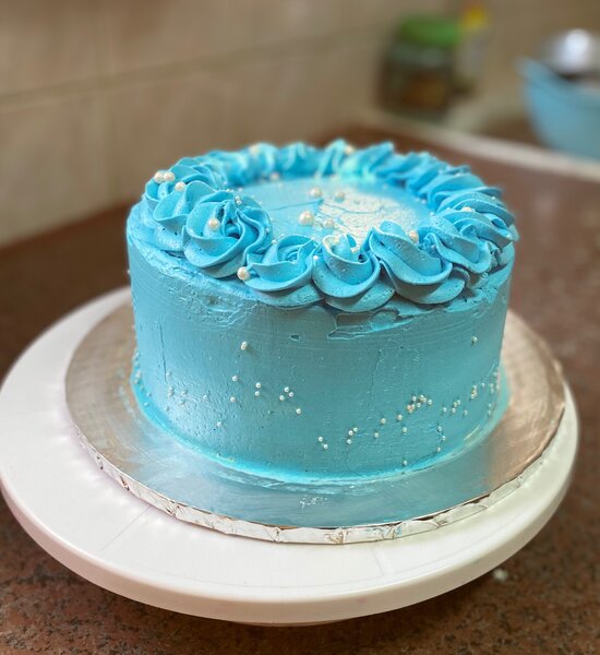 Simple 2 layer cake