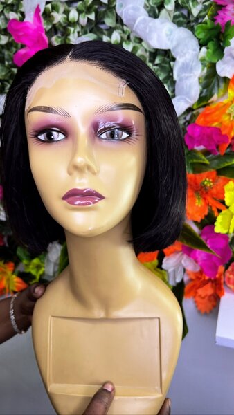 Straight bob wig