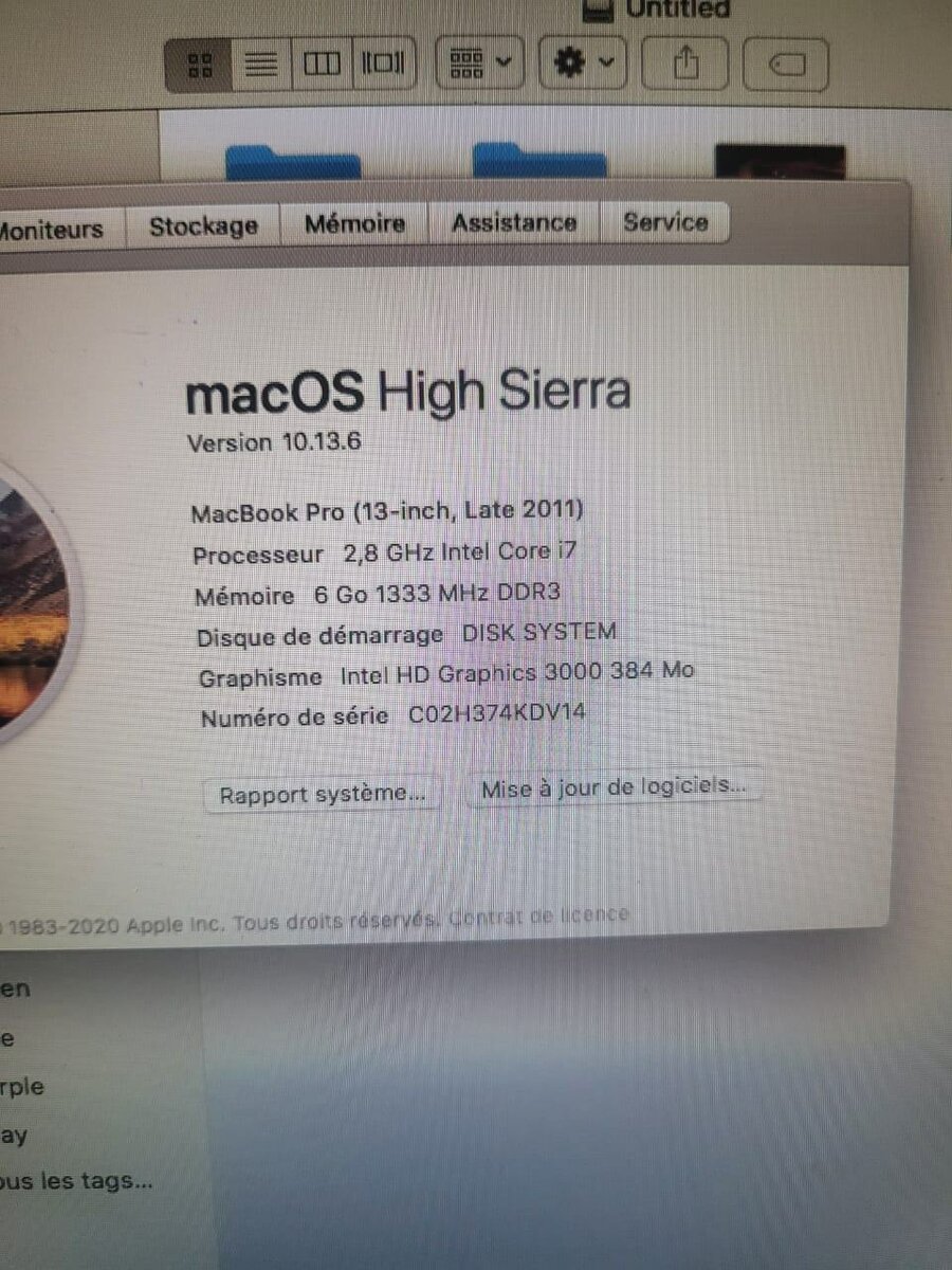 MacBook Pro 13" i7 2011