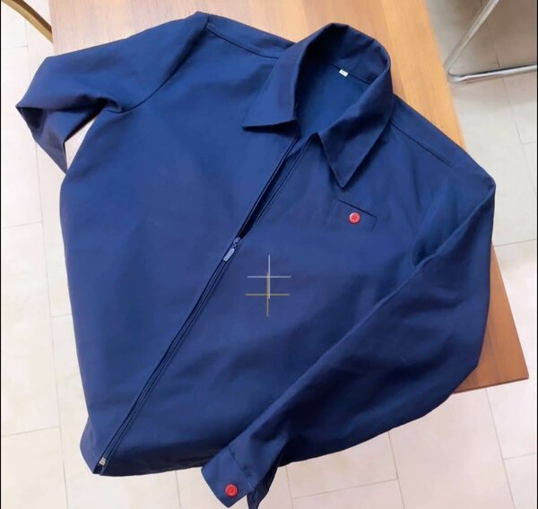 Veste à fermeture éclair unisexe