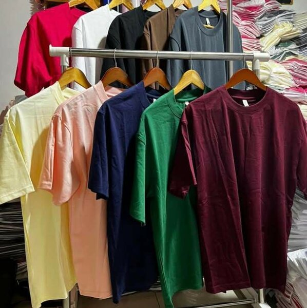 Lot de T-shirts colorés unisexes