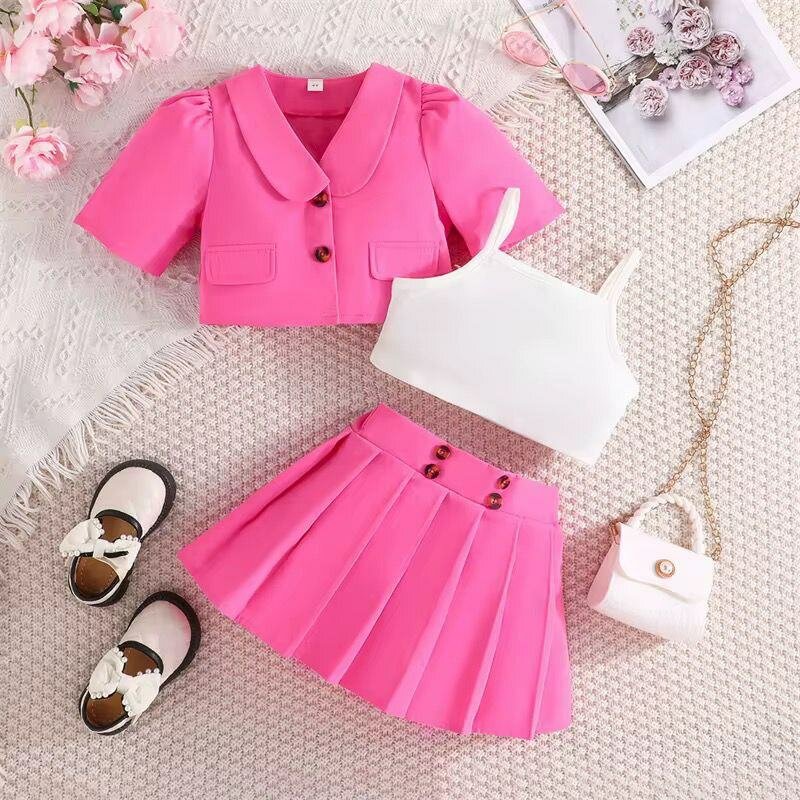 Ensemble fille élégant 3 pièces