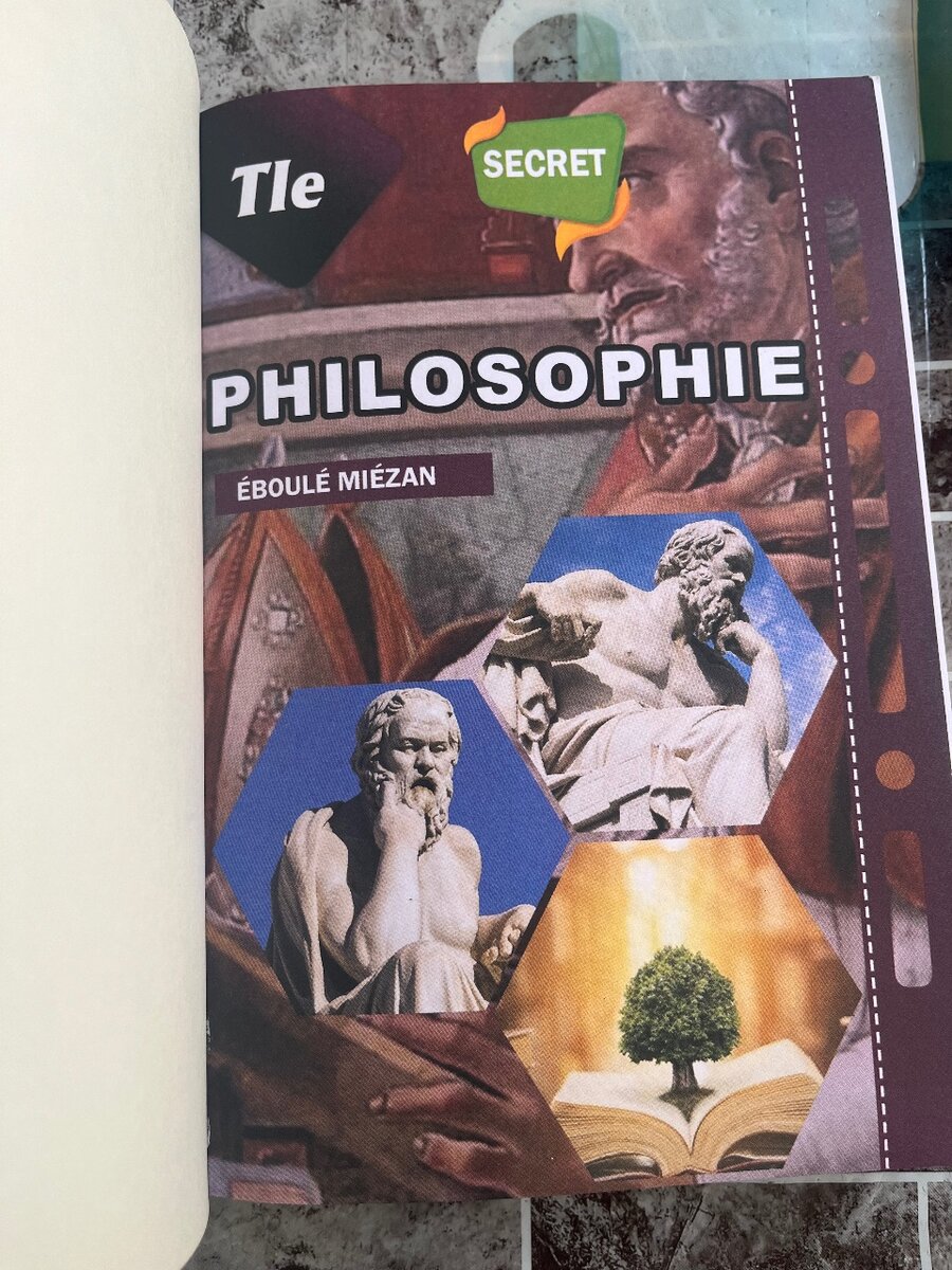 Livre Philosophie Terminale Secret