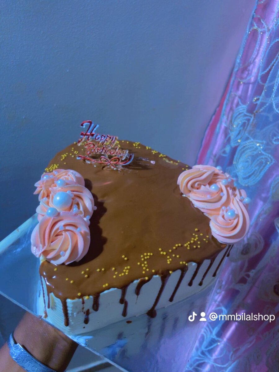 Gâteau d'anniversaire cœur