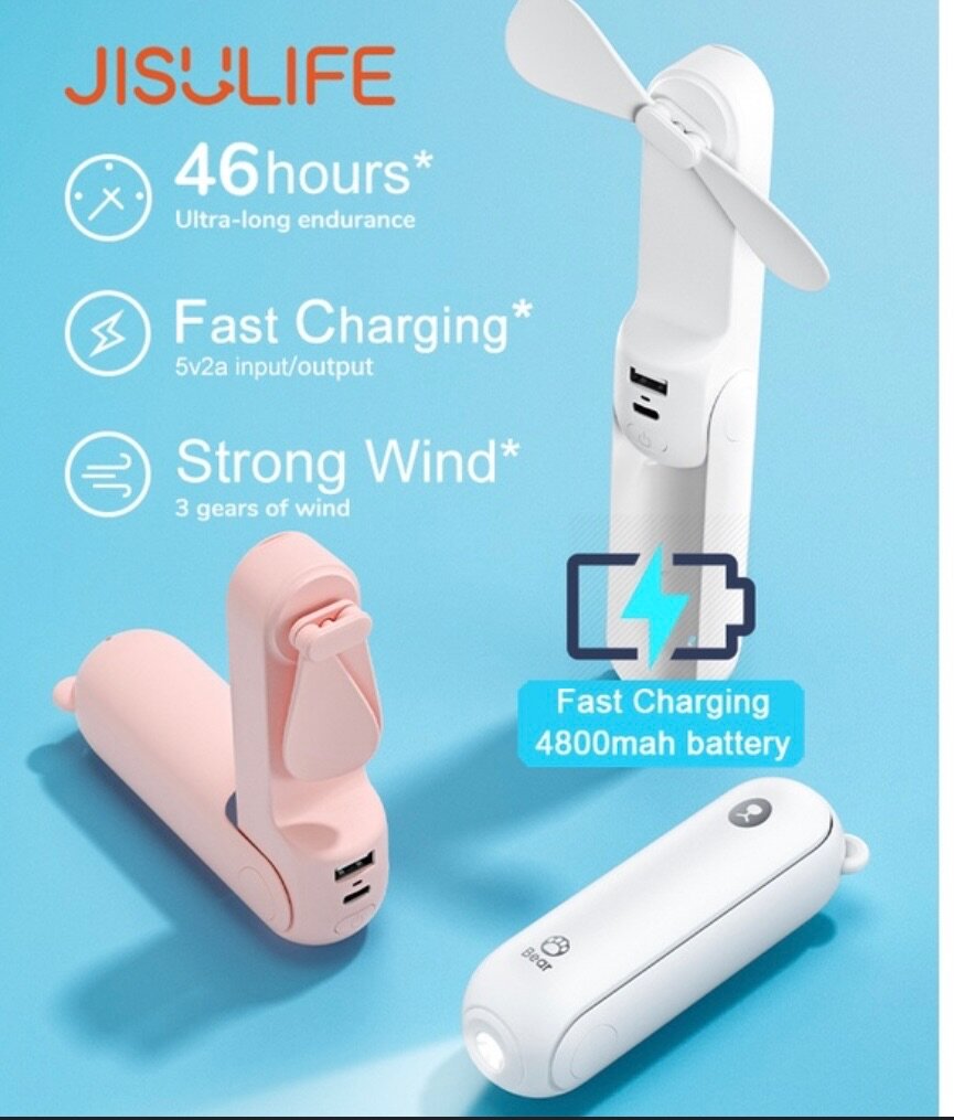 Multifunctional folding fan