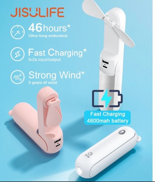 Multifunctional folding fan