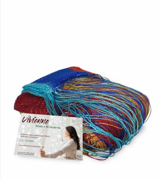 Rideau En Fil Multicouleur