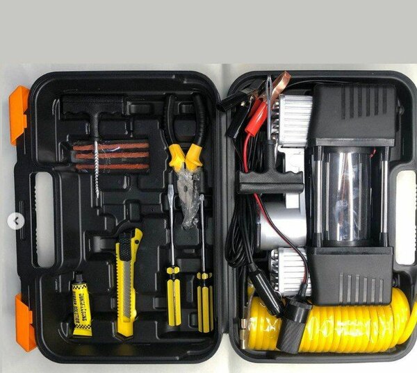 Двухпоршневой компрессор Skybear с набором инструментов